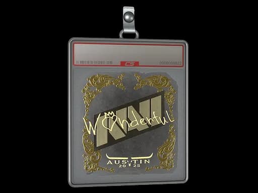 Sticker Slab | w0nderful (Gold) | Austin 2025