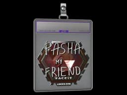 Sticker Slab | pashaBiceps (Foil) | London 2018