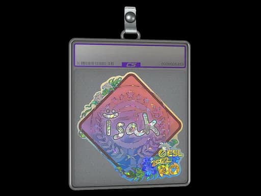 Sticker Slab | isak (Glitter) | Rio 2022