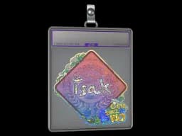 Sticker Slab | isak (Glitter) | Rio 2022