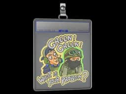 Sticker Slab | Green's Problem