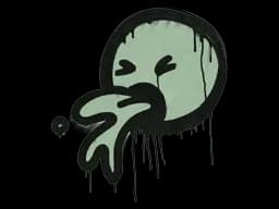 Sealed Graffiti | Puke (Cash Green)