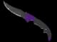 ★ Falchion Knife | Ultraviolet CS2 skin