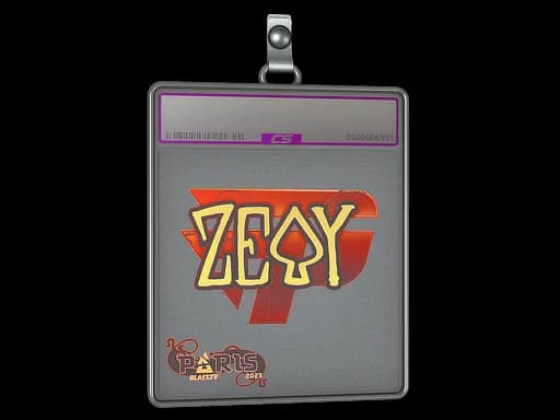 Sticker Slab | zevy (Holo) | Paris 2023