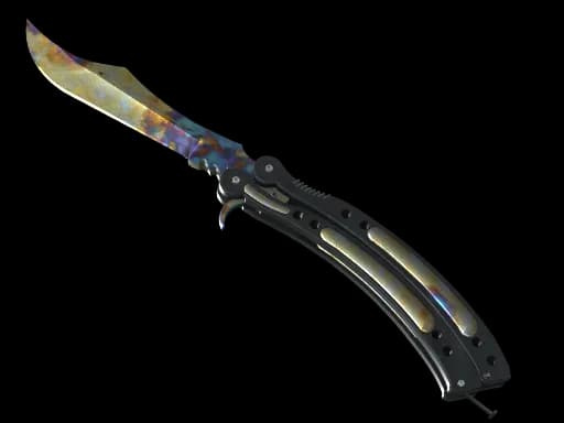 ★ StatTrak™ Butterfly Knife | Case Hardened (Well-Worn)