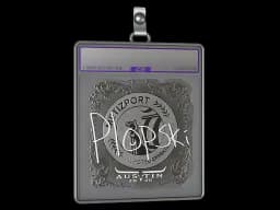 Sticker Slab | Plopski (Foil) | Austin 2025