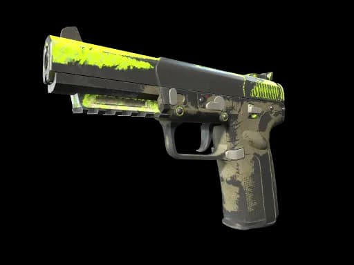 Five-SeveN | Neon Kimono (Battle-Scarred)