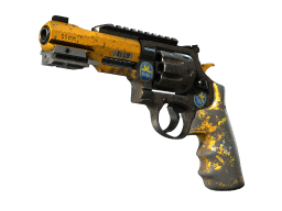 StatTrak™ R8 Revolver | Banana Cannon (Battle-Scarred)