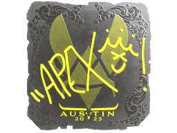 Sticker | apEX (Foil) | Austin 2025