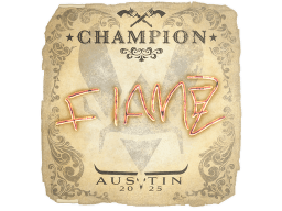 Sticker | FlameZ (Champion) | Austin 2025