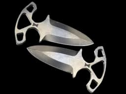 ★ StatTrak™ Shadow Daggers | Scorched (Well-Worn)
