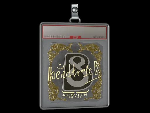 Sticker Slab | headtr1ck (Gold) | Austin 2025