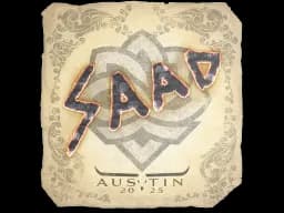 Sticker | saadzin | Austin 2025