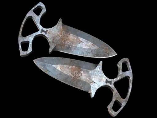 ★ StatTrak™ Shadow Daggers | Rust Coat (Well-Worn)