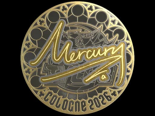 Sticker | Mercury (Gold) | Cologne 2026
