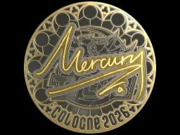 Sticker | Mercury (Gold) | Cologne 2026