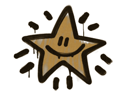 Sealed Graffiti | Shining Star (Desert Amber)