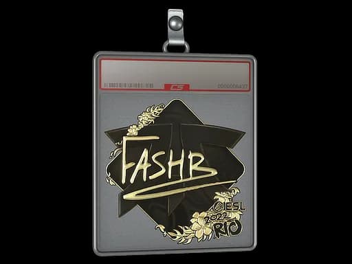 Sticker Slab | FASHR (Gold) | Rio 2022
