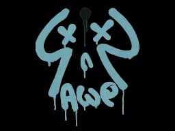 Sealed Graffiti | Recoil AWP (Wire Blue)