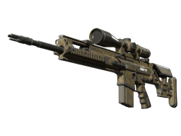 SCAR-20 | Sand Mesh (Battle-Scarred)