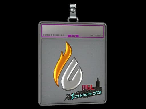 Sticker Slab | Copenhagen Flames (Foil) | Stockholm 2021