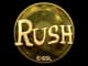 Sticker | RUSH (Gold) | Katowice 2019 CS2 skin