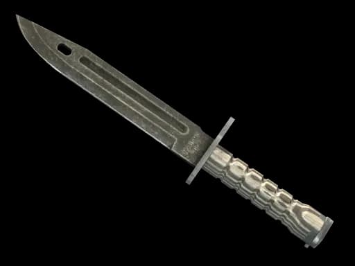 ★ StatTrak™ Bayonet | Black Laminate (Battle-Scarred)