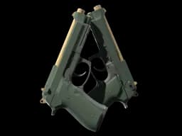 Souvenir Dual Berettas | Contractor (Field-Tested)