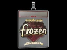 Sticker Slab | frozen (Gold) | Berlin 2019