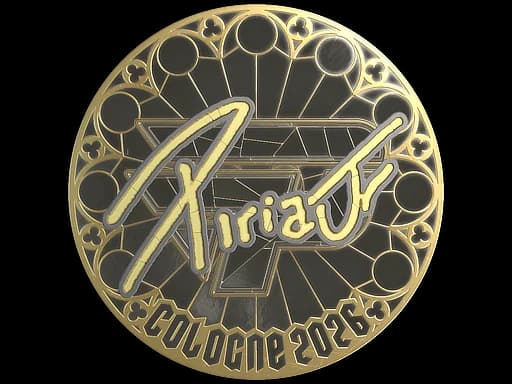 Sticker | piriajr (Gold) | Cologne 2026