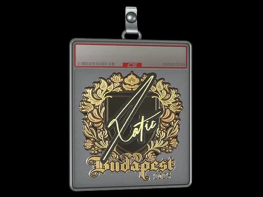 Sticker Slab | XotiC (Gold) | Budapest 2025