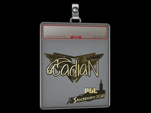 Sticker Slab | cadiaN (Gold) | Stockholm 2021