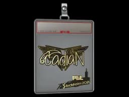 Sticker Slab | cadiaN (Gold) | Stockholm 2021
