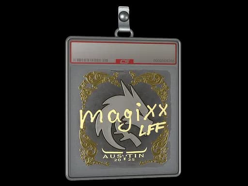 Sticker Slab | magixx (Gold) | Austin 2025