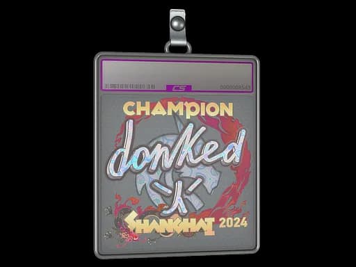 Sticker Slab | donk (Holo, Champion) | Shanghai 2024