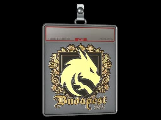 Sticker Slab | Team Spirit (Gold) | Budapest 2025