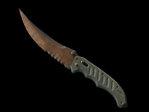 ★ StatTrak™ Flip Knife | Rust Coat (Battle-Scarred)