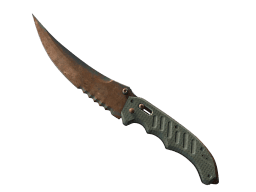 ★ StatTrak™ Flip Knife | Rust Coat (Battle-Scarred)