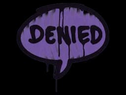 Sealed Graffiti | Denied (Monster Purple)