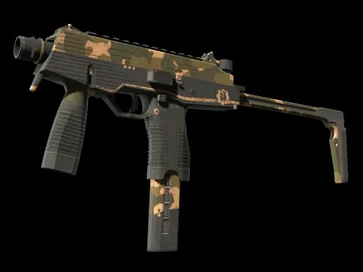 MP9 | Black Sand (Well-Worn)