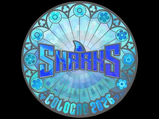 Sticker | Sharks Esports (Holo) | Cologne 2026
