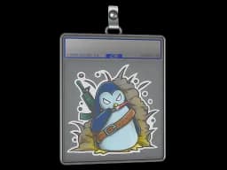 Sticker Slab | War Penguin