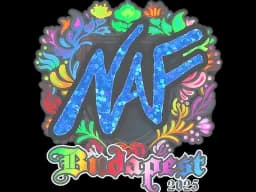 Sticker | NAF (Holo) | Budapest 2025