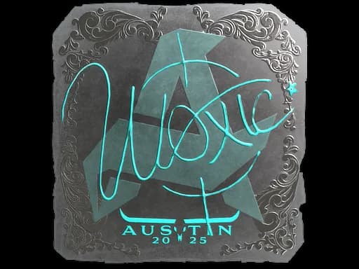 Sticker | woxic (Foil) | Austin 2025