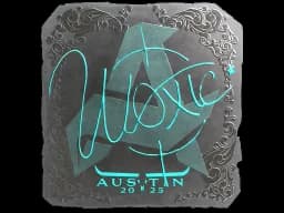 Sticker | woxic (Foil) | Austin 2025