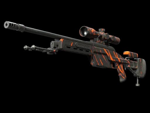 StatTrak™ SSG 08 | Slashed (Minimal Wear)