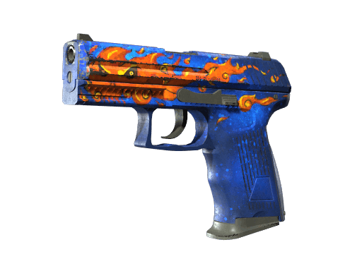 StatTrak™ P2000 | Fire Elemental (Battle-Scarred)