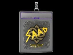 Sticker Slab | saadzin (Foil) | Austin 2025