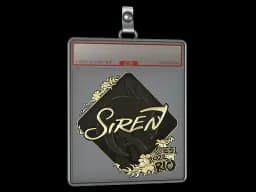 Sticker Slab | S1ren (Gold) | Rio 2022