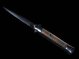 ★ StatTrak™ Stiletto Knife | Blue Steel (Factory New)